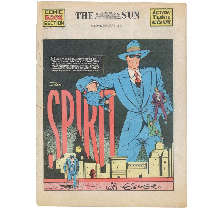 The Spirit Titelbild the Sun 1941